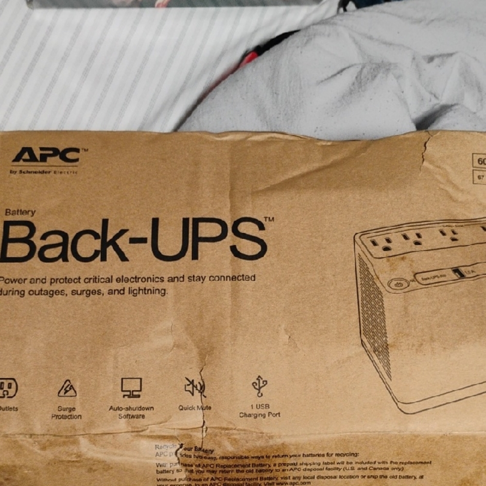 APC Back-UPS Battery Backup